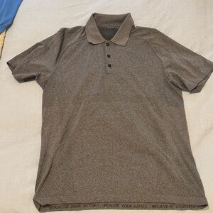Men's Gray Polo Shirt